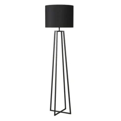 Light - Living Light & Living Lampenvoet Miley Zwart - E27 - 130 cm hoog