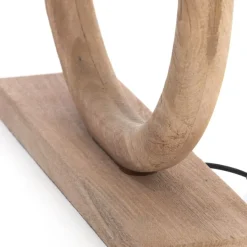 Light - Living Light & Living Lampenvoet Nubia Naturel - E27 - 44 cm hoog