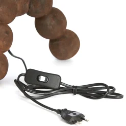 Light - Living Light & Living Lampenvoet Veglio Bruin - E27 - 50 cm hoog