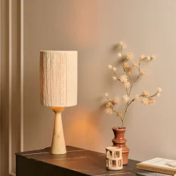 Light - Living Light & Living Lampenvoet Festina Naturel - E27 - 33 cm hoog