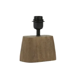 Light - Living Light & Living Lampenvoet Kardan Bruin - E27 - 21 cm hoog