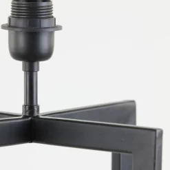 Light - Living Light & Living Lampenvoet Mace Zwart - E27 - 140 cm hoog