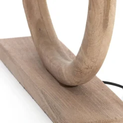 Light - Living Light & Living Lampenvoet Nubia Naturel - E27 - 54 cm hoog