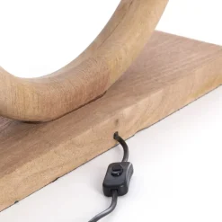 Light - Living Light & Living Lampenvoet Nubia Naturel - E27 - 54 cm hoog