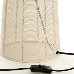 Light - Living Light & Living Tafellamp Aboso Crème - E27 - 54 cm hoog