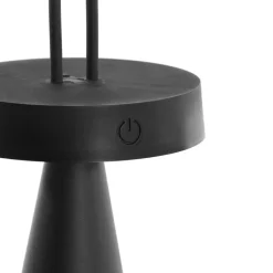 Light - Living Light & Living Tafellamp Ankenta Zwart - LED - 29 cm hoog