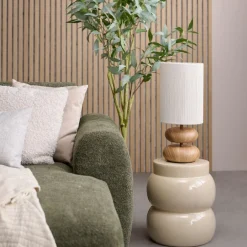 Light - Living Light & Living Tafellamp Danialo Naturel - E27 - 51 cm hoog