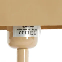 Light - Living Light & Living Tafellamp Elenie Zand - E27 - 36 cm hoog