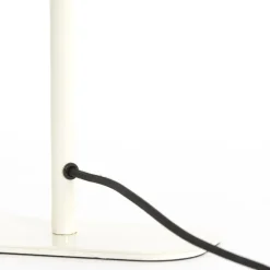 Light - Living Light & Living Tafellamp Elenie Crème - E27 - 36 cm hoog