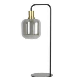 Light - Living Light & Living Tafellamp Lekar Zwart - E27 - 58 cm hoog