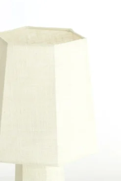 Light - Living Light & Living Tafellamp Musabo Wit - E27 - 49 cm hoog