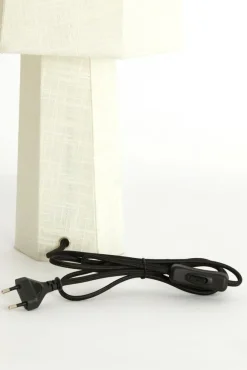 Light - Living Light & Living Tafellamp Musabo Wit - E27 - 49 cm hoog