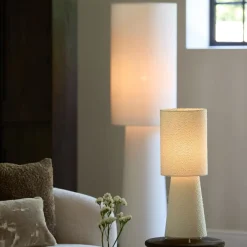 Light - Living Light & Living Tafellamp Mikkel Crème - E27 - 58 cm hoog