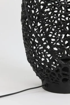 Light - Living Light & Living Tafellamp Sinula Zwart - E27 - 40 cm hoog