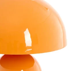 Light & Living Tafellamp Tolima Oranje - E27 - 48 cm hoog