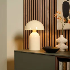 Light - Living Light & Living Tafellamp Tolima Crème - E27 - 35 cm hoog