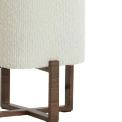 Light - Living Light & Living Tafellamp Wyn Crème / Bruin - E27 - 51 cm hoog