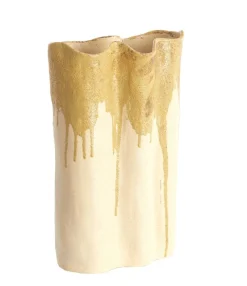 Light - Living Light & Living Vaas Flovilla Olijfgroen - 40 cm hoog