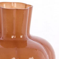 Light - Living Light & Living Vaas Kortosi Bruin - 20 cm hoog