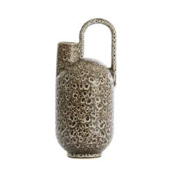 Light - Living Light & Living Vaas Serres Crème / Zwart - 37 cm hoog