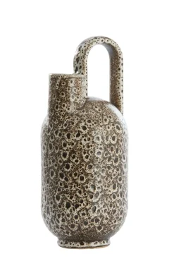 Light - Living Light & Living Vaas Serres Crème / Zwart - 37 cm hoog