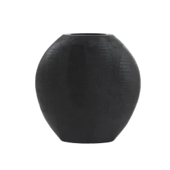 Light - Living Light & Living Vaas Skeld Zwart - 40 cm hoog