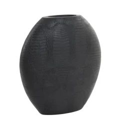 Light - Living Light & Living Vaas Skeld Zwart - 40 cm hoog