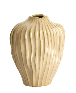 Light - Living Light & Living Vaas Vechhia Lichtbruin - 35 cm hoog