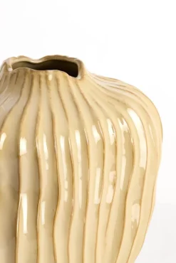 Light - Living Light & Living Vaas Vechhia Lichtbruin - 35 cm hoog