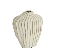 Light - Living Light & Living Vaas Vechhia Crème - 25 cm hoog