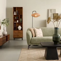 Light - Living Light & Living Vloerlamp Lyra Naturel - E27 - 164 cm hoog