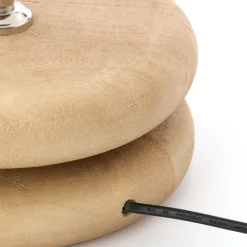 Light - Living Light& Living Lampenvoet Eboli Naturel - E27 - 9 cm hoog