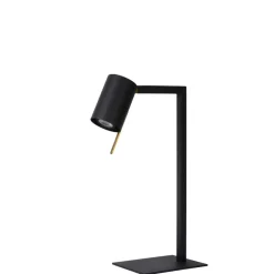 Lucide Bureaulamp Lesley Zwart - GU10 - 50 cm hoog