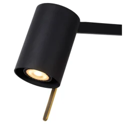 Lucide Bureaulamp Lesley Zwart - GU10 - 50 cm hoog