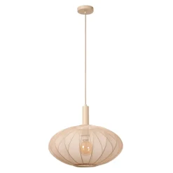 Lucide Hanglamp Corina Beige - E27 - Ø 50 cm