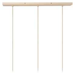 Lucide Hanglamp Corina Beige - 3 x E27 - 90 cm breed
