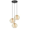 Lucide Hanglamp Danza Goud - 3 x E27 - Ø 50 cm