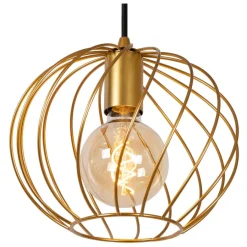 Lucide Hanglamp Danza Goud - E27 - Ø 25 cm