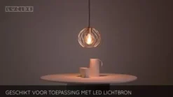 Lucide Hanglamp Danza Goud - E27 - Ø 25 cm