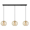 Lucide Hanglamp Danza Goud - 3 x E27 - 130 cm breed