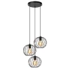 Lucide Hanglamp Danza Zwart - 3 x E27 - Ø 50 cm