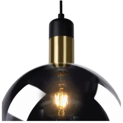 Lucide Hanglamp Julius Zwart - E27 - Ø 40 cm