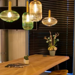 Lucide Hanglamp Maloto Goud - E27 - Ø 20 cm