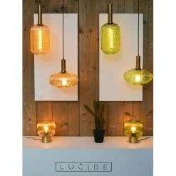 Lucide Hanglamp Maloto Goud - E27 - Ø 20 cm