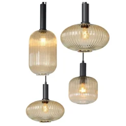 Lucide Hanglamp Maloto Goud - 7 x E27 - 150 cm breed