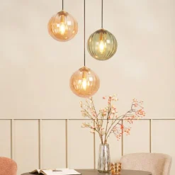 Lucide Hanglamp Monsaraz Multi - 3 x E27 - Ø 35 cm