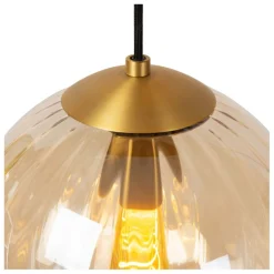 Lucide Hanglamp Monsaraz Roze - E27 - Ø 25 cm