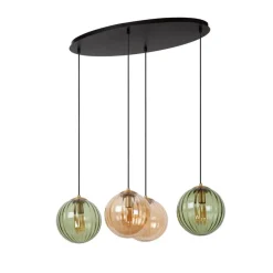 Lucide Hanglamp Monsaraz Multi - 4 x E27 - 95 cm breed