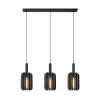 Lucide Hanglamp Rafal Grijs - 3 x E27 - 98 cm breed