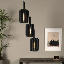 Lucide Hanglamp Rafal Grijs - 3 x E27 - Ø 50 cm